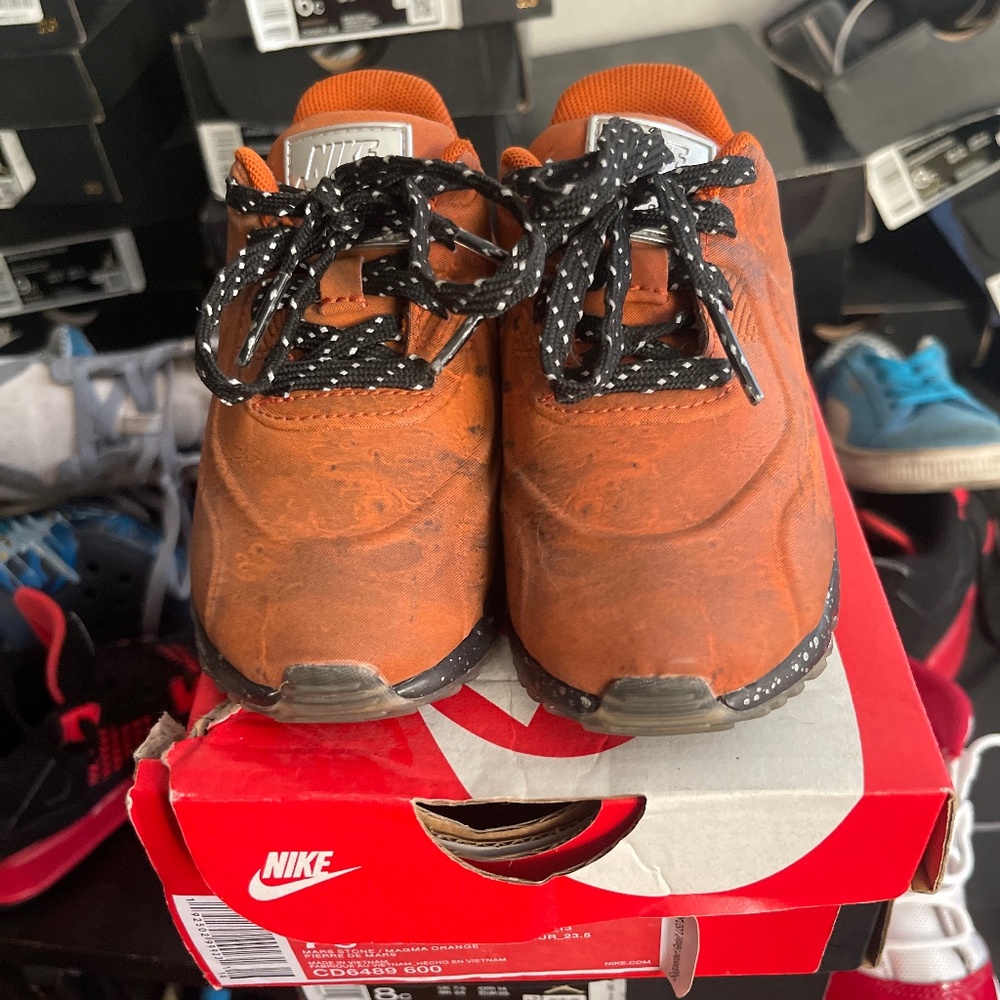 Nike Air Max 90 Mars Stone/ Magna Orange 7c